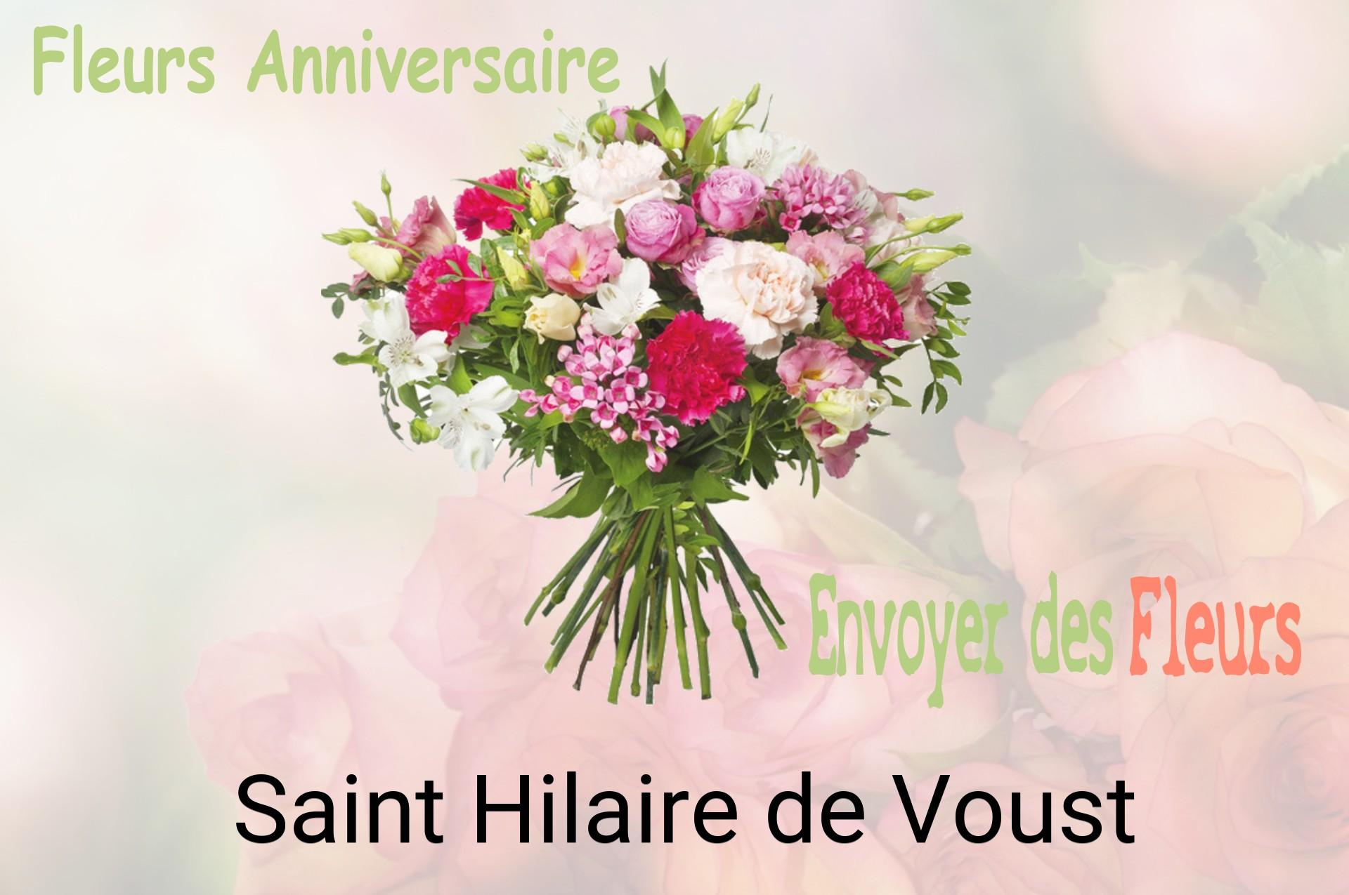 Bouquet de fleurs d’anniversaire livré à Saint-Hilaire-de-Voust