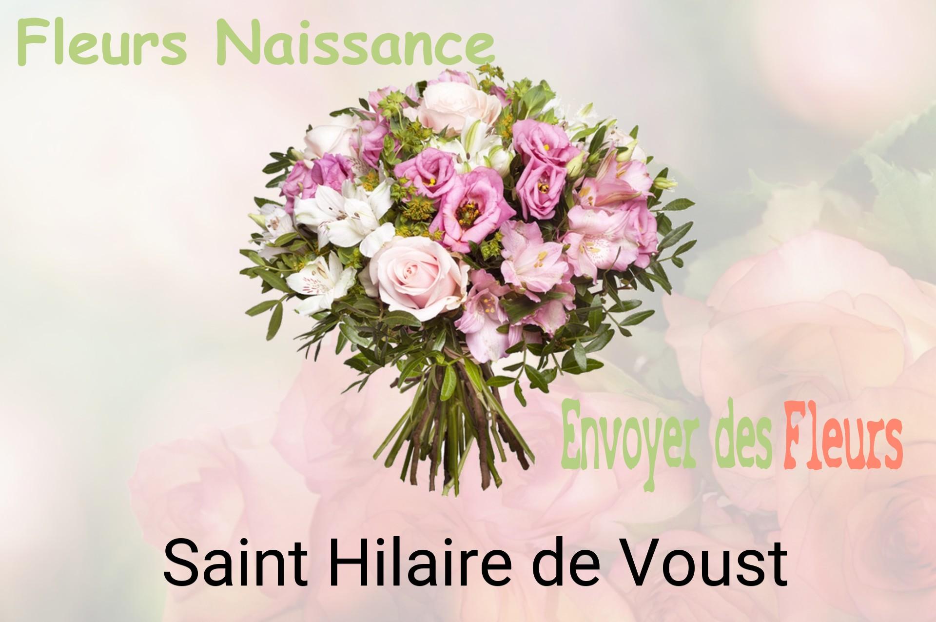 Bouquet de fleurs de naissance livré à Saint-Hilaire-de-Voust